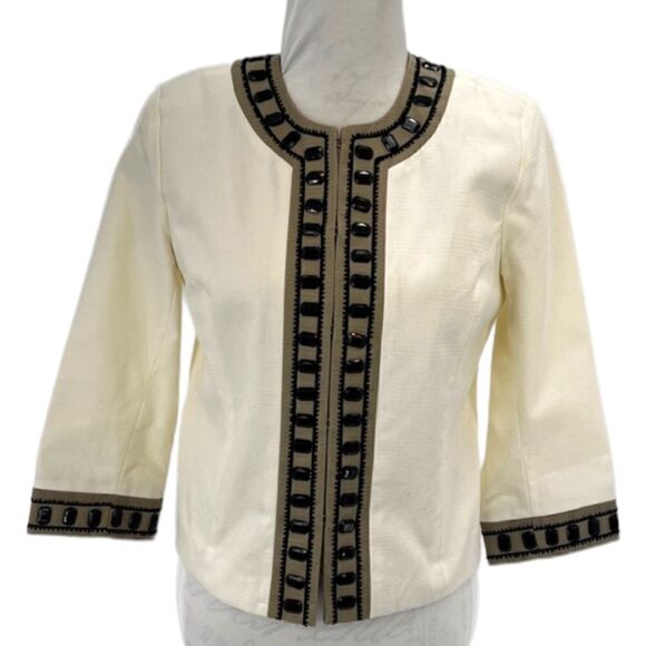 Silk land jacket / blazer - Picture 11 of 12